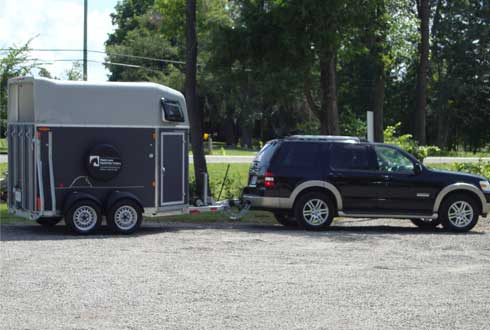 Pulling horse trailer with ford escape #8